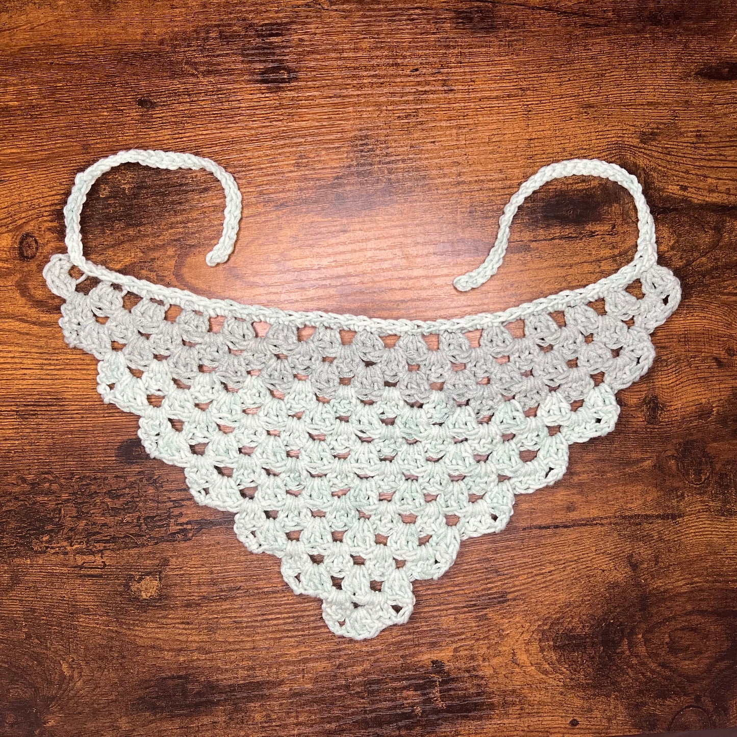 Crochet Granny Stitch Bandana