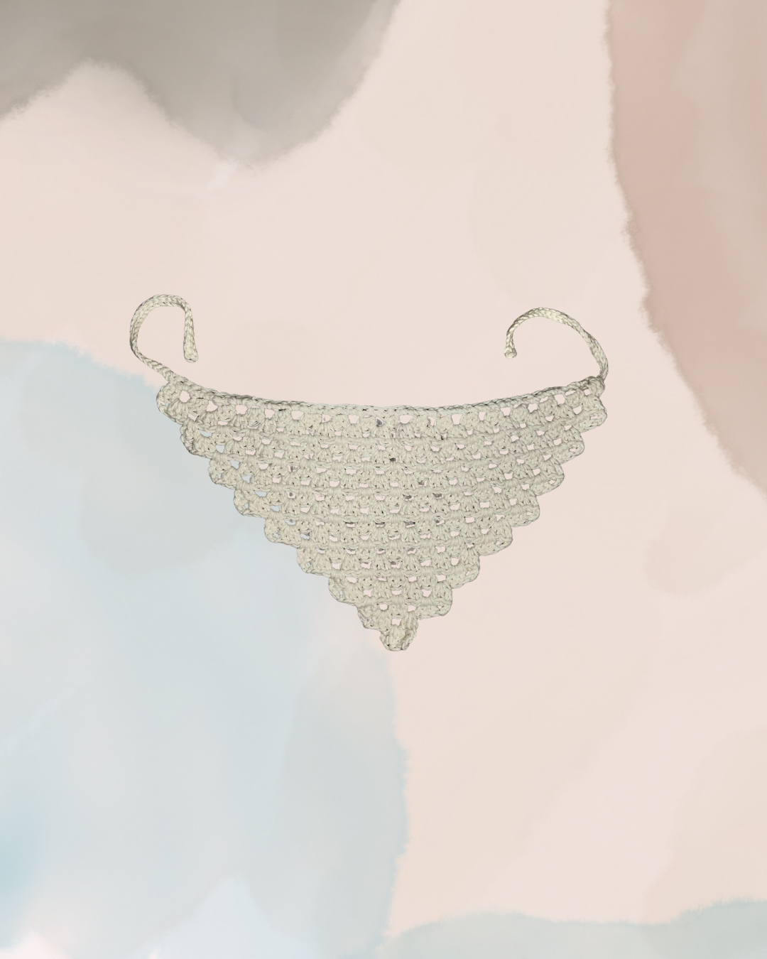 Crochet Granny Stitch Bandana